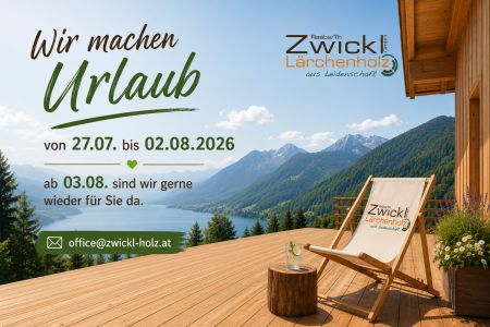 Betriebsurlaub 2026